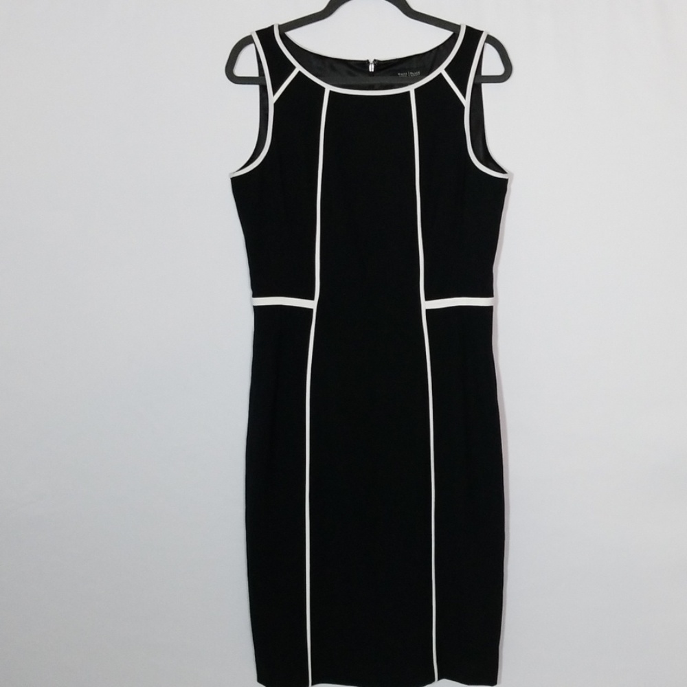 White House Black Market Black Dress Size 10